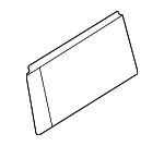 M2DZ78501C22BC - Body: Side Glass for Ford Image