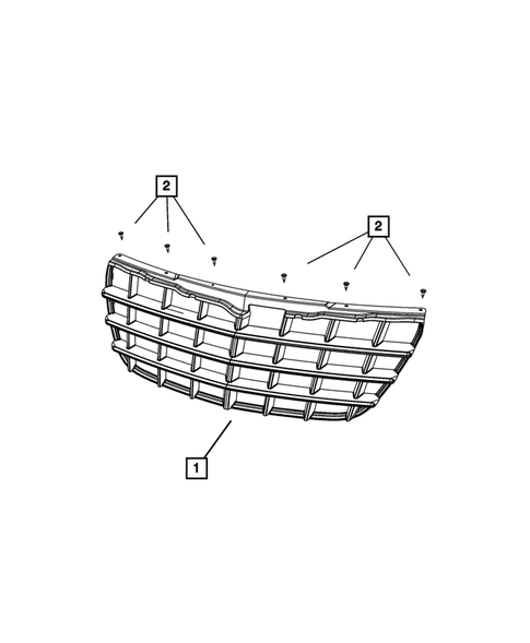 Grilles for 2008 Chrysler Pacifica #0