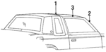 4136800 - Body: Roof Panel for Chrysler: LeBaron, Town &amp; Country | Dodge: 600, Aries Image