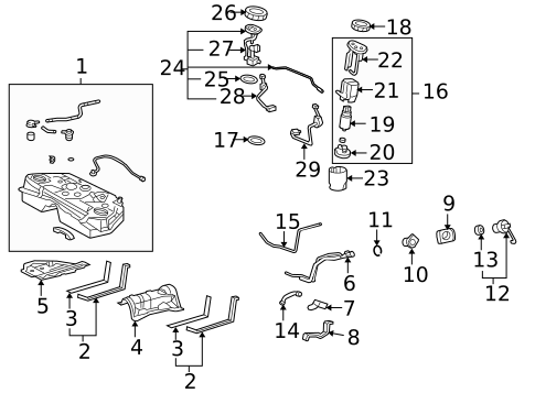Filters for 2010 Lexus GS460 #0