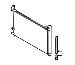 8846062010 - HVAC: Condenser for Toyota: Mirai Image