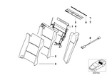 52208197110 - Seats: Covering Right for BMW Image