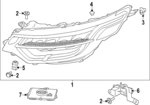 LR144924 - : 2020 Land Rover Discovery - Composite Assembly for Land Rover: Discovery Image