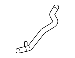30650738 - Cooling System: Rear Hose for Volvo: S60, S80, V60, V70, XC70, XC90 Image