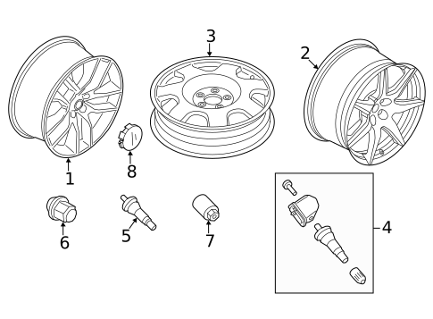 Wheel for 2017 Ford Mustang #0