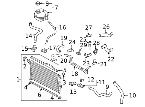 Hoses & Pipes for 2005 Mini Cooper #0