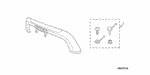 8P01S9A100R2 - Accessory Components: HARDWARE KIT for Honda Image