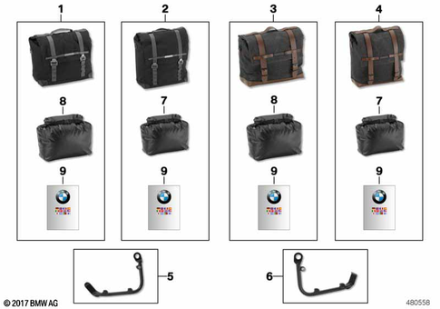Luggage & Storage for 2019 BMW-Motorrad R nineT Racer #0