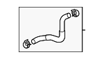 25414B1100 - Belts &amp; Cooling: Radiator Coolant Hose for Hyundai Image