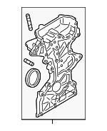 ZJ3810500 - : Timing Cover for Mazda: 2 Image