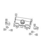 68609816AD - Electrical: Transmission Shifter for Jeep: Grand Cherokee, Grand Cherokee L Image