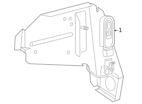 Daytime Running Lamp Components for 2004 Pontiac GTO #0