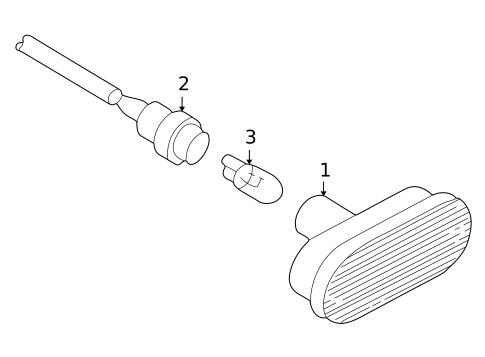 Signal Lamps for 2002 Volkswagen Golf #0