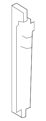 73237FG000 - HVAC: Condenser Assembly Side Seal for Subaru: Forester, Impreza Image