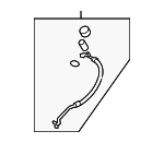 73424FG010 - : Discharge Hose for Subaru: Forester, Impreza Image