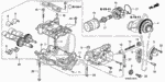 13441PNA004 - Engine: CHAIN (62L) for Honda Image
