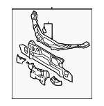 NE5153100G - : Radiator Support for Mazda: MX-5 Miata Image