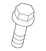 N90132605 - Electrical: Bracket Screw for Audi: A4, A4 Quattro, A5, A5 Quattro, A6 Quattro, allroad, RS5, RS5 Sportback, S4, S5, TT, TT Quattro, TT RS Quattro, TTS Quattro Image