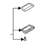 8D98625651CT - Body: Tonneau Cover Handle for Audi Image