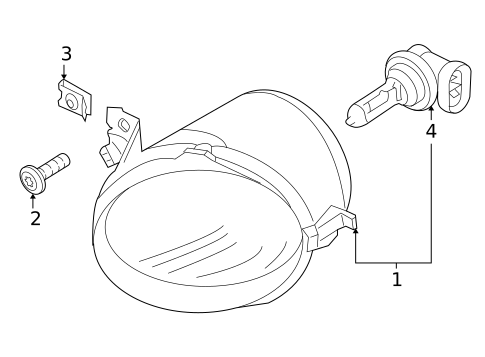 Bulbs - Chassis for 2010 Volkswagen Touareg #4