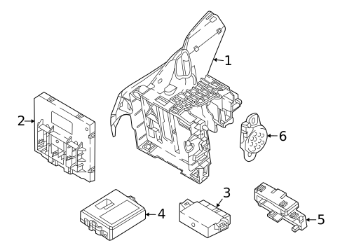 Control Module for 2019 Volkswagen Tiguan #0