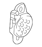 5Q0919279 - Electrical: Warning Buzzer for Volkswagen: Arteon, Atlas, Atlas Cross Sport, e-Golf, Golf, Golf Alltrack, Golf SportWagen, Jetta, Taos, Tiguan Image