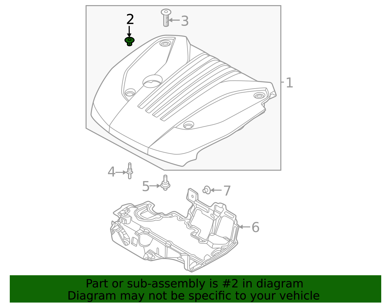 31368243 - High-Quality Engine Cover Clip for 2022-2025 Volvo ...