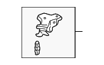4720347020 - Body: Reservoir Assembly Bracket for Toyota Image