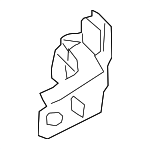 6931082Z10 - Body: Lower Hinge for Suzuki Image