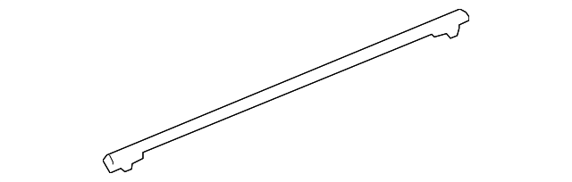 2015-2020 GM Bright Chrome Driver Side Rear Door Window Upper Reveal ...