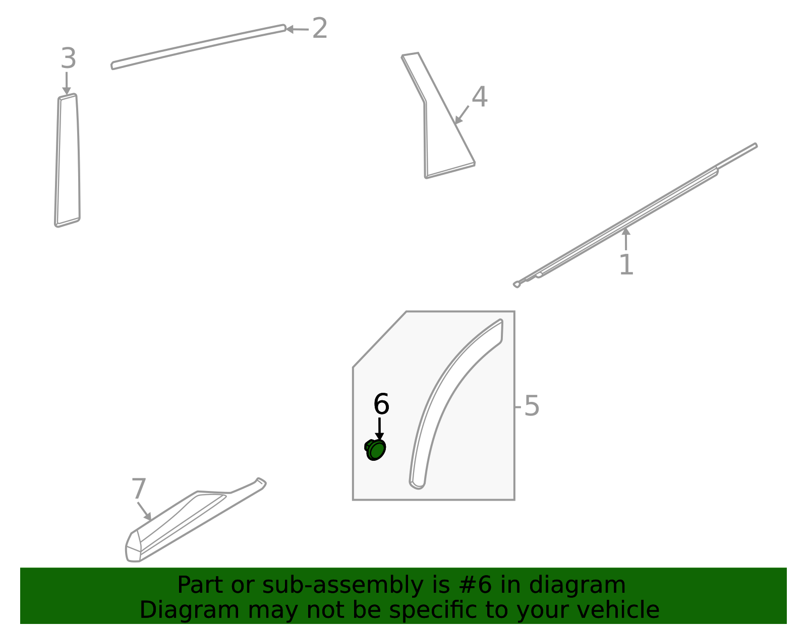 マーサ 25pcs Wheel Opening Molding Clip with Sealer For Nissan 76882