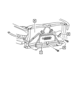 52028868AE - : Oil Cooler Tube And Hose, Return for Mopar Image