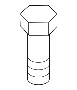 72128244969 - Body: Bumper Cover Bolt for Mini Image