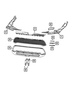 68277378AA - Exterior Ornamentation: Closeout Panel, Right for Mopar Image