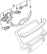 535827933GRU - Body: Spoiler for Volkswagen: Corrado Image