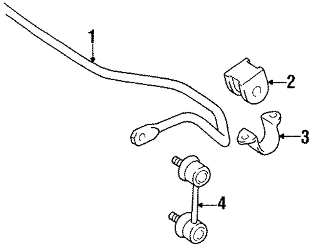 4881550160 - : Suspension Stabilizer Bar Bushing for Lexus Image