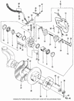 45356568671 - : Spring B, Pad Fitting for Honda Image