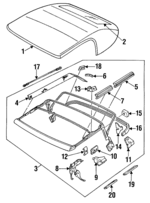 F2JY7652700A8F - Body: Outer Cover for Mercury: Capri Image