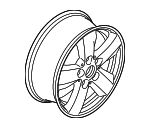 36106873929 - : Wheel, Alloy for Mini: Cooper Image