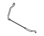 17127599452 - Cooling System: Overflow Hose for BMW: 128i, 135i, 135is, 335i, 335i xDrive, 335is, X1 Image