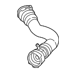 17127540127 - Belts &amp; Cooling: Radiator Coolant Hose for BMW Image