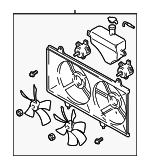 L32115025L - Cooling System: Fan Assembly for Mazda: 6 Image