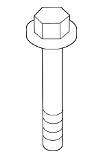 33176760336 - Suspension: Rear Upper Control Arm Bolt for BMW: 323Ci, 323i, 325Ci, 325i, 325xi, 328Ci, 328i, 330Ci, 330i, 330xi, 528i, 528i xDrive, 530e, 530e xDrive, 530i, 530i xDrive, 535d, 535d xDrive, 535i, 535i GT, 535i GT xDrive, 535i xDrive, 540d xDrive, 540i, 540i xDrive, 550e xDrive, 550i, 550i GT, 550i GT xDrive, 550i xDrive, 740i, 740i xDrive, 740Ld xDrive, 740Li, 740Li xDrive, 745e xDrive, 750e xDrive, 750i, 750i xDrive, 750Li, 750Li xDrive, 760i xDrive, 760Li, 840i, 840i Gran Coupe, 840i xDrive, 840i xDrive Gran Coupe, ActiveHybrid 5, ActiveHybrid 7, i5, iX, M4, M5, M550i xDrive, M760i xDrive, M8, M8 Gran Coupe, M850i xDrive, M850i xDrive Gran Coupe, X3, X4, X5, X6, X7, XM, Z4 Image
