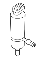 12802441 - Body: Washer Pump for Saab: 9-3, 9-3X Image