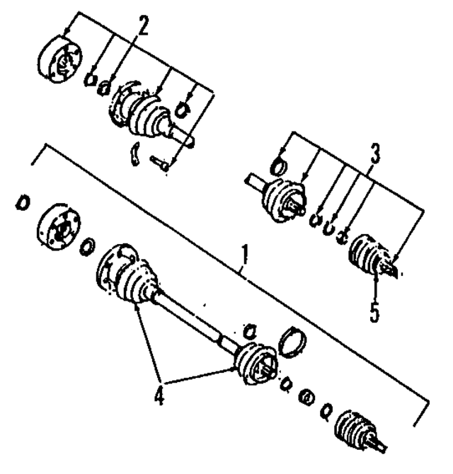 113501149 - : 1984-1985 Volkswagen Quantum - Boots for Volkswagen Image