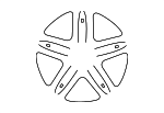 66474061 - Suspension: Wheel for Mercedes-Benz Image