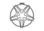 66031068 - : Wheel                                    for Mercedes-Benz Image