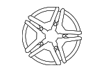 66031314 - : Wheel                                    for Mercedes-Benz Image