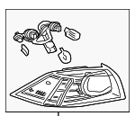 8330A622 - Electrical: Combo Lamp Assembly for Mitsubishi Image