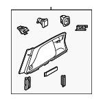 32131407 - Body: Side Trim Panel for Volvo: V60, V60 Cross Country Image